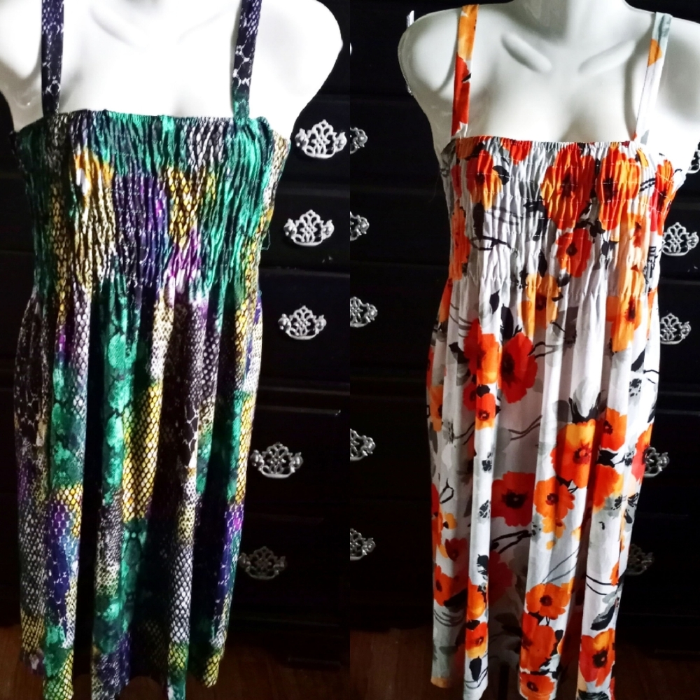2 for 1 Sundresses (sizes differ)